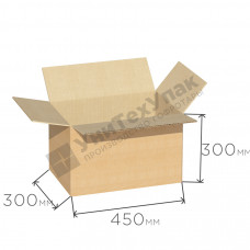 Гофроящик упаковочный 450*300*300 П-32
